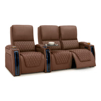 Apex CoolZeroᵀᴹ Italian Leather Home Theater Seats