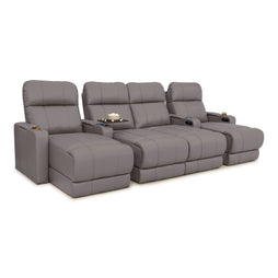 Monterey Chaise CoolZeroᵀᴹ Italian Leather Home Theater Seating