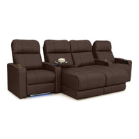 Monterey Chaise CoolZeroᵀᴹ Italian Leather Home Theater Seating