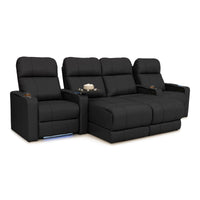 Monterey Chaise CoolZeroᵀᴹ Italian Leather Home Theater Seating