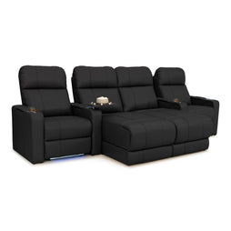 Monterey Chaise CoolZeroᵀᴹ Italian Leather Home Theater Seating