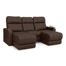 Monterey Chaise CoolZeroᵀᴹ Italian Leather Home Theater Seating