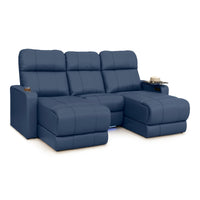 Monterey Chaise CoolZeroᵀᴹ Italian Leather Home Theater Seating