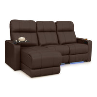 Monterey Chaise CoolZeroᵀᴹ Italian Leather Home Theater Seating