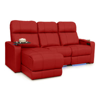 Monterey Chaise CoolZeroᵀᴹ Italian Leather Home Theater Seating