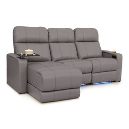 Monterey Chaise CoolZeroᵀᴹ Italian Leather Home Theater Seating