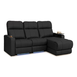Monterey Chaise CoolZeroᵀᴹ Italian Leather Home Theater Seating