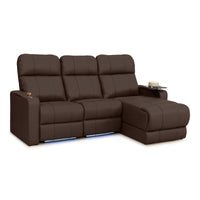 Monterey Chaise CoolZeroᵀᴹ Italian Leather Home Theater Seating