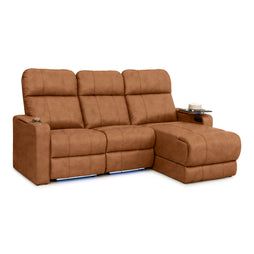 Monterey Chaise CoolZeroᵀᴹ Italian Leather Home Theater Seating