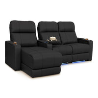 Monterey Chaise CoolZeroᵀᴹ Italian Leather Home Theater Seating