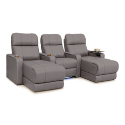 Monterey Chaise CoolZeroᵀᴹ Italian Leather Home Theater Seating