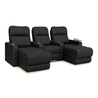 Monterey Chaise CoolZeroᵀᴹ Italian Leather Home Theater Seating