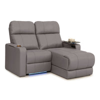 Monterey Chaise CoolZeroᵀᴹ Italian Leather Home Theater Seating