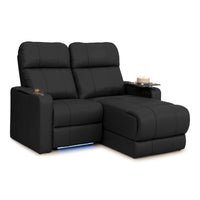 Monterey Chaise CoolZeroᵀᴹ Italian Leather Home Theater Seating