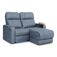 Monterey Chaise CoolZeroᵀᴹ Italian Leather Home Theater Seating