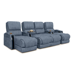 Apex Chaise CoolZeroᵀᴹ Italian Leather Home Theater Seating