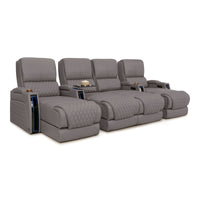 Apex Chaise CoolZeroᵀᴹ Italian Leather Home Theater Seating