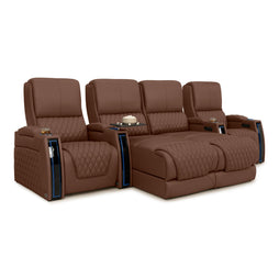 Apex Chaise CoolZeroᵀᴹ Italian Leather Home Theater Seating
