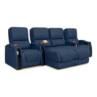 Apex Chaise CoolZeroᵀᴹ Italian Leather Home Theater Seating