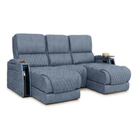 Apex Chaise CoolZeroᵀᴹ Italian Leather Home Theater Seating