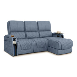 Apex Chaise CoolZeroᵀᴹ Italian Leather Home Theater Seating
