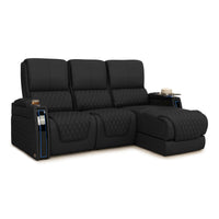 Apex Chaise CoolZeroᵀᴹ Italian Leather Home Theater Seating