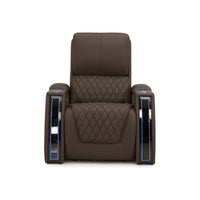 Apex CoolZeroᵀᴹ Italian Leather Home Theater Seating Single Recliner