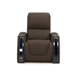 Apex CoolZeroᵀᴹ Italian Leather Home Theater Seating Single Recliner