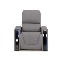 Apex CoolZeroᵀᴹ Italian Leather Home Theater Seating Single Recliner