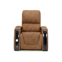 Apex CoolZeroᵀᴹ Italian Leather Home Theater Seating Single Recliner