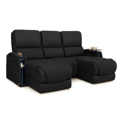 Apex Chaise CoolZeroᵀᴹ Italian Leather Home Theater Seating