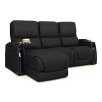 Apex Chaise CoolZeroᵀᴹ Italian Leather Home Theater Seating