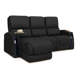Apex Chaise CoolZeroᵀᴹ Italian Leather Home Theater Seating