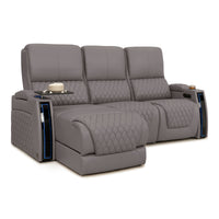 Apex Chaise CoolZeroᵀᴹ Italian Leather Home Theater Seating