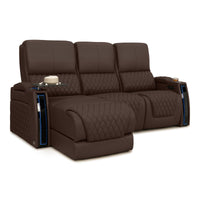 Apex Chaise CoolZeroᵀᴹ Italian Leather Home Theater Seating