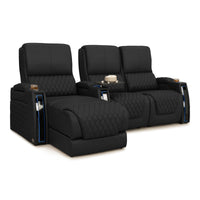 Apex Chaise CoolZeroᵀᴹ Italian Leather Home Theater Seating