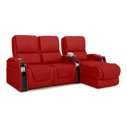 Apex Chaise CoolZeroᵀᴹ Italian Leather Home Theater Seating