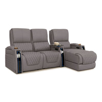 Apex Chaise CoolZeroᵀᴹ Italian Leather Home Theater Seating