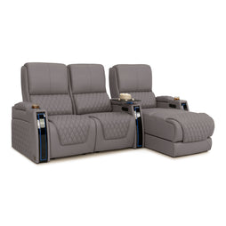 Apex Chaise CoolZeroᵀᴹ Italian Leather Home Theater Seating