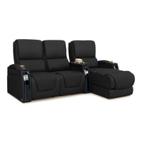 Apex Chaise CoolZeroᵀᴹ Italian Leather Home Theater Seating