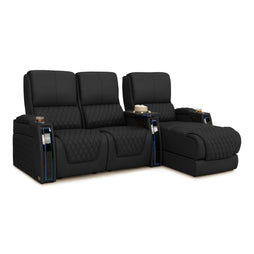 Apex Chaise CoolZeroᵀᴹ Italian Leather Home Theater Seating