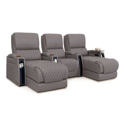 Apex Chaise CoolZeroᵀᴹ Italian Leather Home Theater Seating