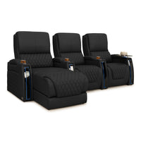 Apex Chaise CoolZeroᵀᴹ Italian Leather Home Theater Seating