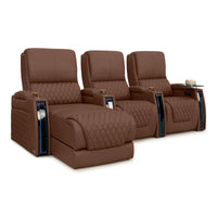 Apex Chaise CoolZeroᵀᴹ Italian Leather Home Theater Seating