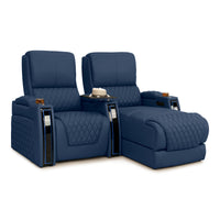 Apex Chaise CoolZeroᵀᴹ Italian Leather Home Theater Seating