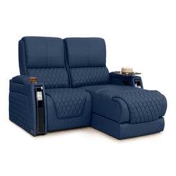 Apex Chaise CoolZeroᵀᴹ Italian Leather Home Theater Seating