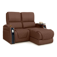 Apex Chaise CoolZeroᵀᴹ Italian Leather Home Theater Seating