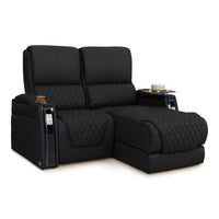 Apex Chaise CoolZeroᵀᴹ Italian Leather Home Theater Seating