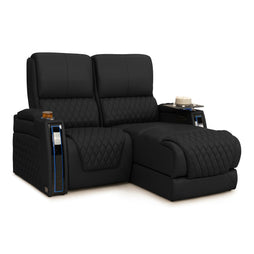 Apex Chaise CoolZeroᵀᴹ Italian Leather Home Theater Seating