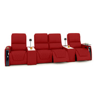 Apex CoolZeroᵀᴹ Console Table Italian Leather Home Theater Seats